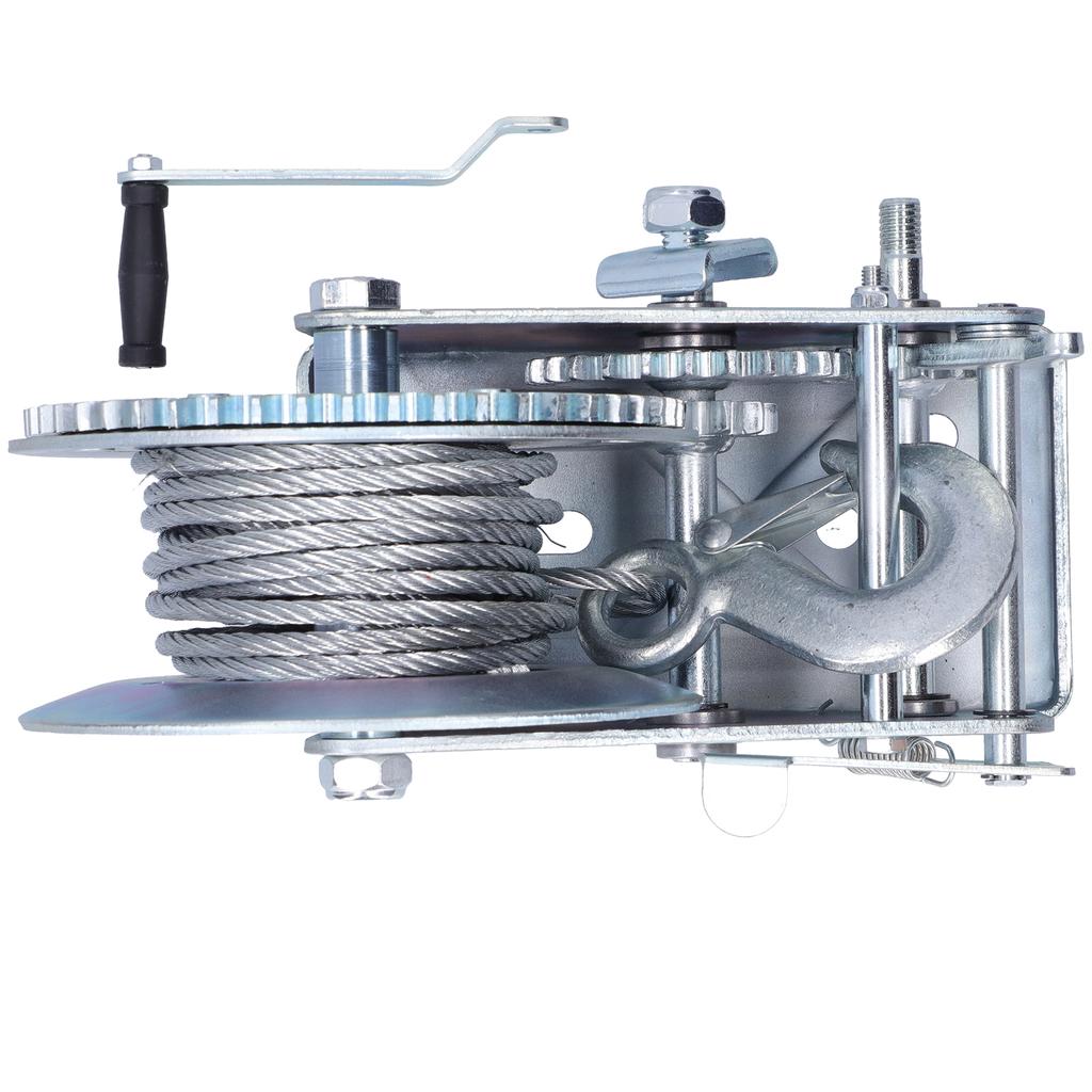 Selbstsichernde Handwinde Manueller Heber Traktor mit Gummigriff 3000lbs zum Heben