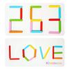 Colorful Ice Cream Stick Puzzle Set Wooden Diy Montessori Early Learning Challenge Table Games Boys Girls Travel Party Gift