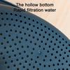 Kitchen Sink Filter Strainer Drain Basket Anti-clog Fruit Shelf Vegetable Holder