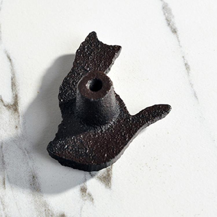 4Pcs Cats Shape Cabinet Knob Furniture Decorative Handle Iron Wardrobe Pulls Simple Drawer Knob Furniture Hardware
