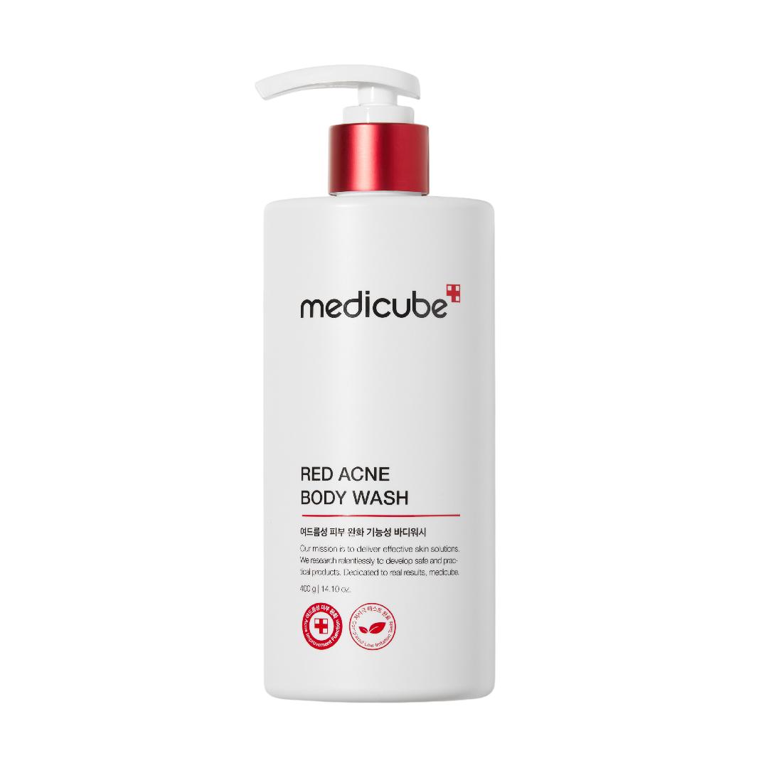 Medicube Red Acne Trouble Body Wash 2.0 Soap Scent 400ml - Acne Body Cleansing Sebum Control, Korean 400ml