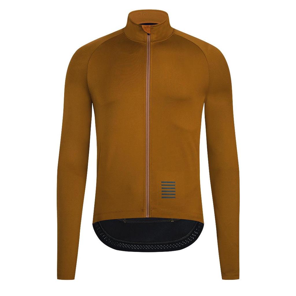 YKYWBIKE Men's Windproof Long Sleeve Mountain Cycling Jersey