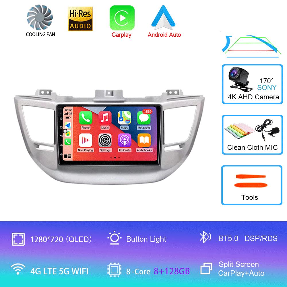 Android 14 Car Radio For Hyundai Tucson 3 2015 - 2018 Player Multimedia Navigation Stereo GPS No 2din 2 din dvd