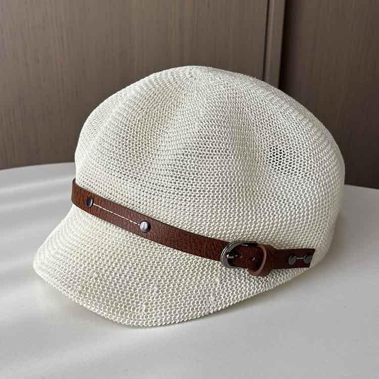 

Новая шляпа Hollow Star Anise Bud, женская летняя дорожная универсальная солнцезащитная соломенная шляпа M（56-58cm）