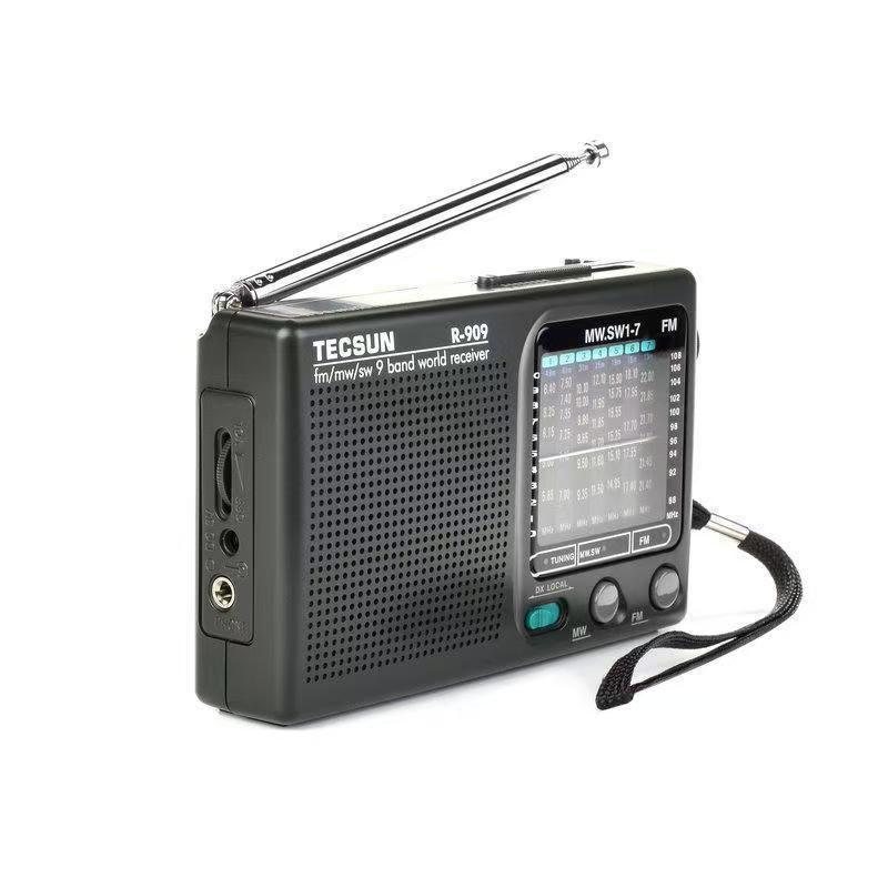 Tecsun R-909 Portable Multi-band FM Radio for Seniors