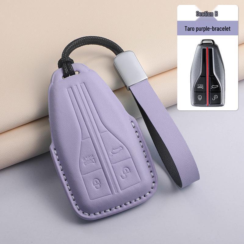 2023 Hongqi H5 Key Cover: Compatible with 24 Models, Premium Blue Shell for HS5, H9, EQM5, and HS7