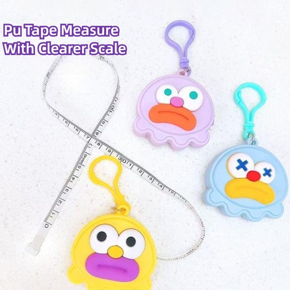 Soft Leather Cat Paw Ruler Big Mouth Design 2M Tape Measure Clothing Tailor Ruler  Home Use