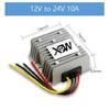 XWST 12v to 24v DC DC Step Up 3A 5A 8A 10A 12A 15A Non Isolated Boost Power Converter 12 volts to 24 volts Voltage Regulator