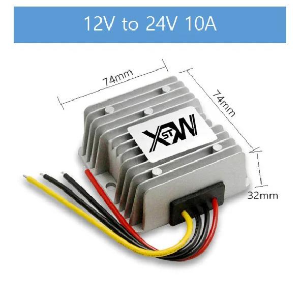 XWST 12v to 24v DC DC Step Up 3A 5A 8A 10A 12A 15A Non Isolated Boost Power Converter 12 volts to 24 volts Voltage Regulator