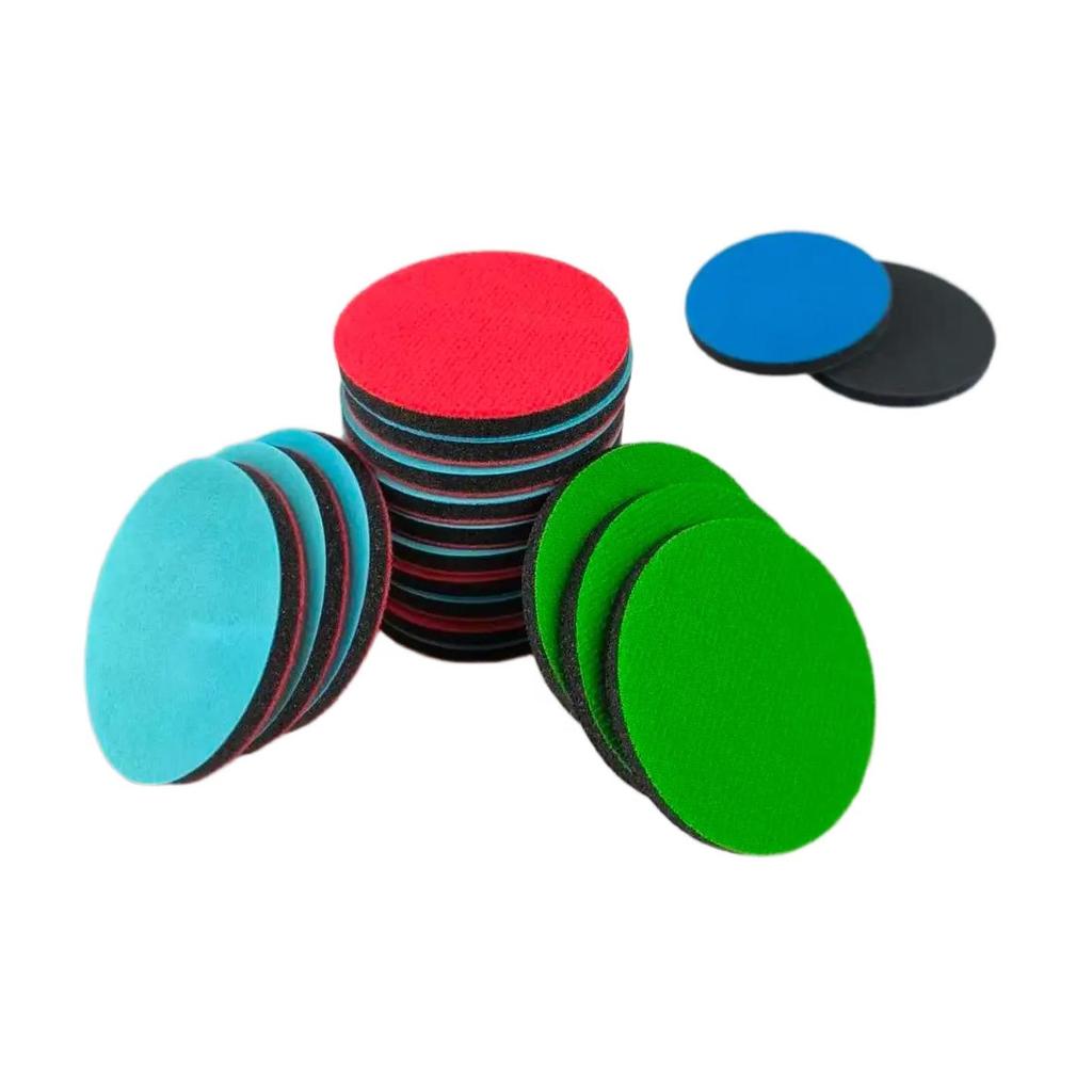 Car Glass Scratch Repair & Precision Polishing Sandpaper Pad Set (3-4 inch)