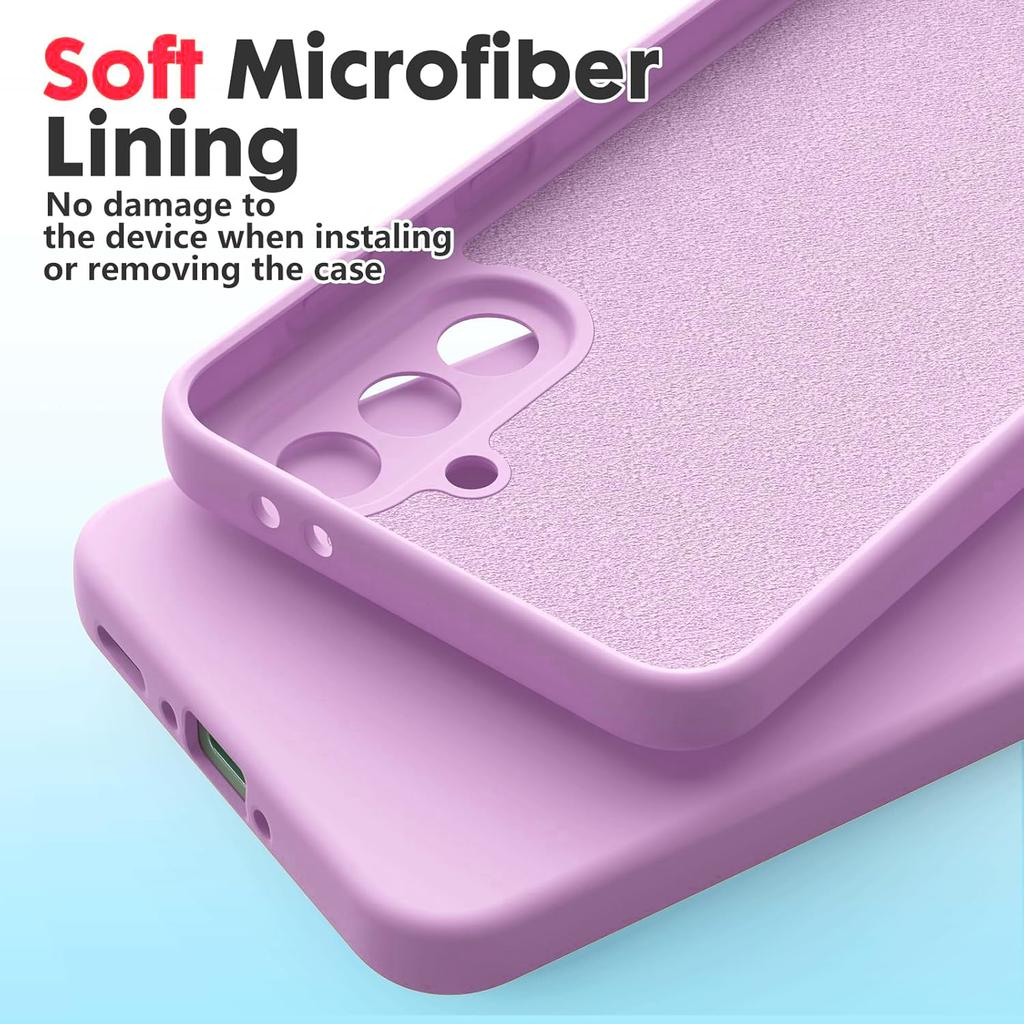 For Samsung Galaxy A17 A37 A57 A56 A36 A55 A54 A53 A52 A34 A33 A35 A15 S20 S21 S22 S23 S24 S25 FE S26 Plus Ultra Liquid Silicone Case Cover Silicon