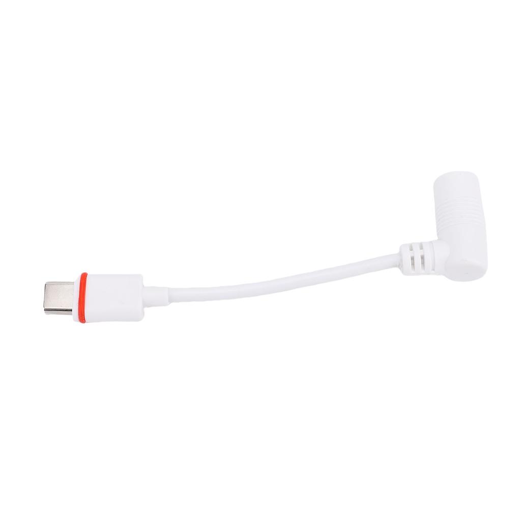 Solar Panel to USB C Adapter 4.5 Inch Solar Panel USB C Adapter Convert Connector for Spotlight Cam