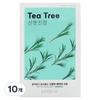 Missha Airy Close-fitting Sheet Mask Tea Tree, 1 Pcs, 10 Pcs