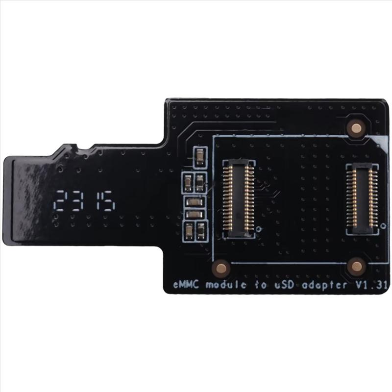 DONQ-EMMC To USD Board EMMC To USD Adapter Board EMMC TF Card Burning Board Modules For ROCK PI 4A/4B