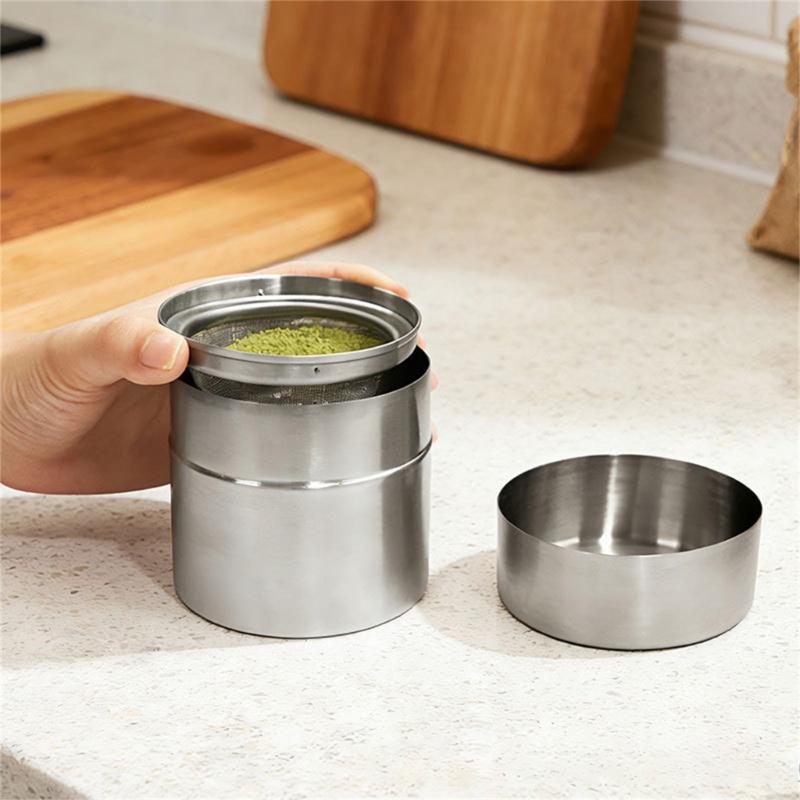 Moderno Lata de Matcha con Tecnología de Sellado Superior Para Mantener su Polvo de Té Seco y Sabroso Portamatcha