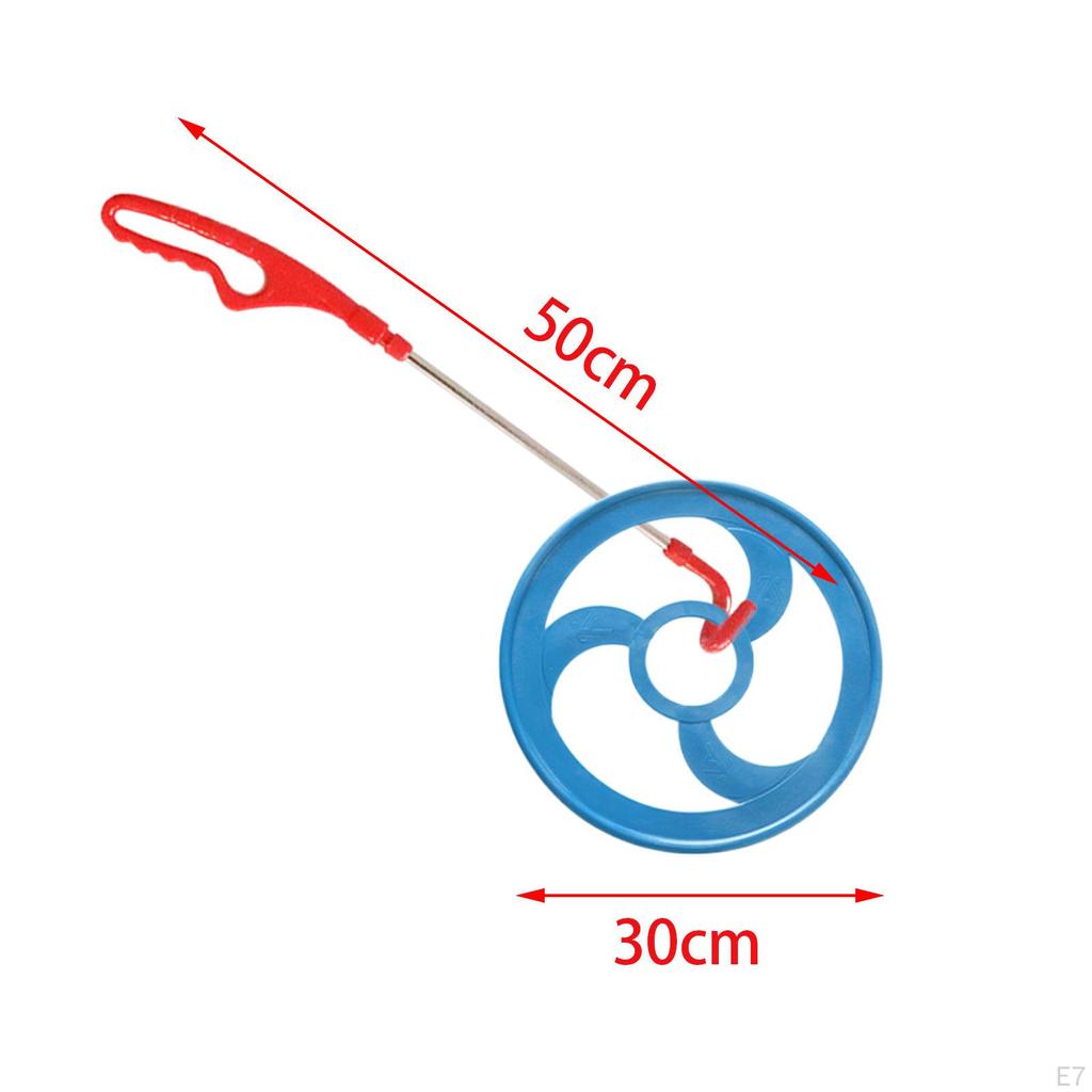 Hoop Rolling Game 12inch Kids Toy Sports Early Education for Running Exercise