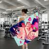 Anime Alien Stage Ivti Towel Quick Drying Beach Towels Are Suitable For Swimming Pools Camping Yoga And The Gym