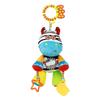 Aipinqi Colorful Baby Car Hanging Toy, 0-1 Year Old Animal Plush Bed Hanging Toy with Rattle, Newborn Soothing Doll