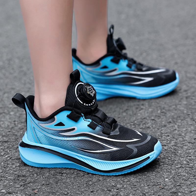 Kids Breathable Sport Shoes Lightweight Mesh Walking Sneakers for School Outdoor Play and Daily Wear