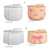 Reusable Crafting Mold Bowknot Shape Succulents Planter Moulds Silicone Texture for Handmade Storage Box Containers