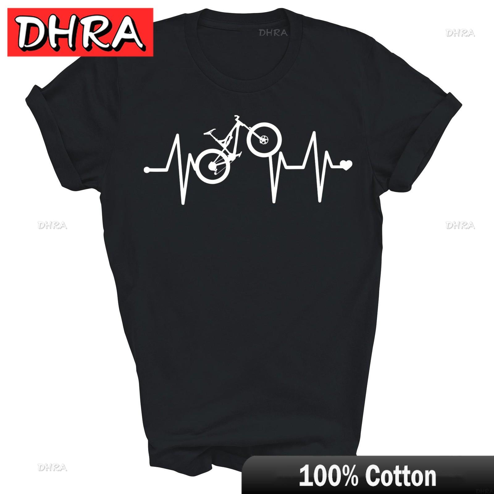 

Mountain Bike Heartbeat Ride Unisex Shirt Gift Vintage Urban Cool Graphic Clothing Cool Aesthetic Nostalgic TShirts Tees Unisex S