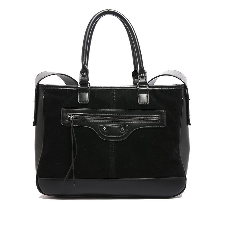 Ielgy Trendy One-Shoulder Large-Capacity Casual Fashion All-Match Cross-Body Bag Niche Texture Le