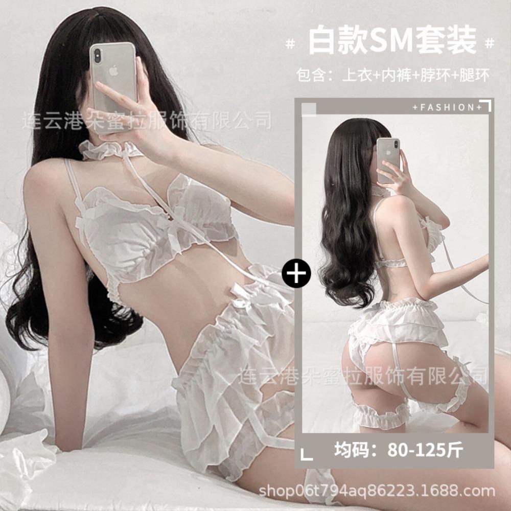 Domila Erotic Underwear Passion Pajamas Temptation Uniform Qqny Wholesale Garter Belt Clothes Set One Piece Hair