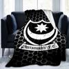 Ports Fc Crest Printed Throws Blanket Soft Flannel Blankets for Couch Bed Gifts for Men Women Picnic Blanket Christmas Gifts