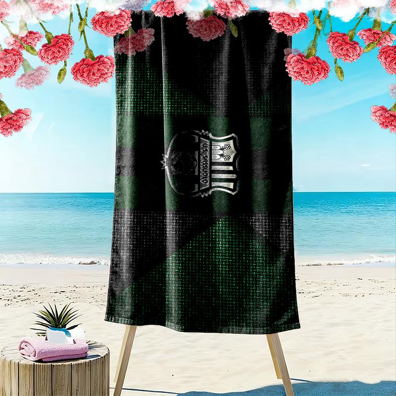 Sassuolo Print Beach Towel, Large Soft Quick Dry Towel for Beach Camping Swimming