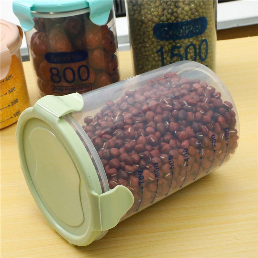 Large Capacity Refrigerator Storage Tank Sealed Cereal Jars  for Kitchen