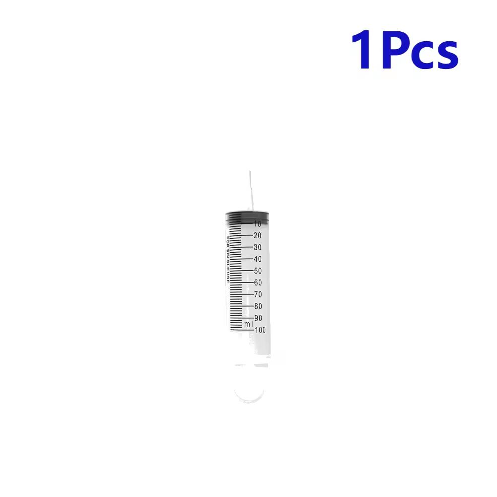 100ml Znovu použitelná plastová stříkačka Nástroje pro měření tekutých živin pro krmení Potravinový krmicí set Nástroj pro vkládání tekuté potravy