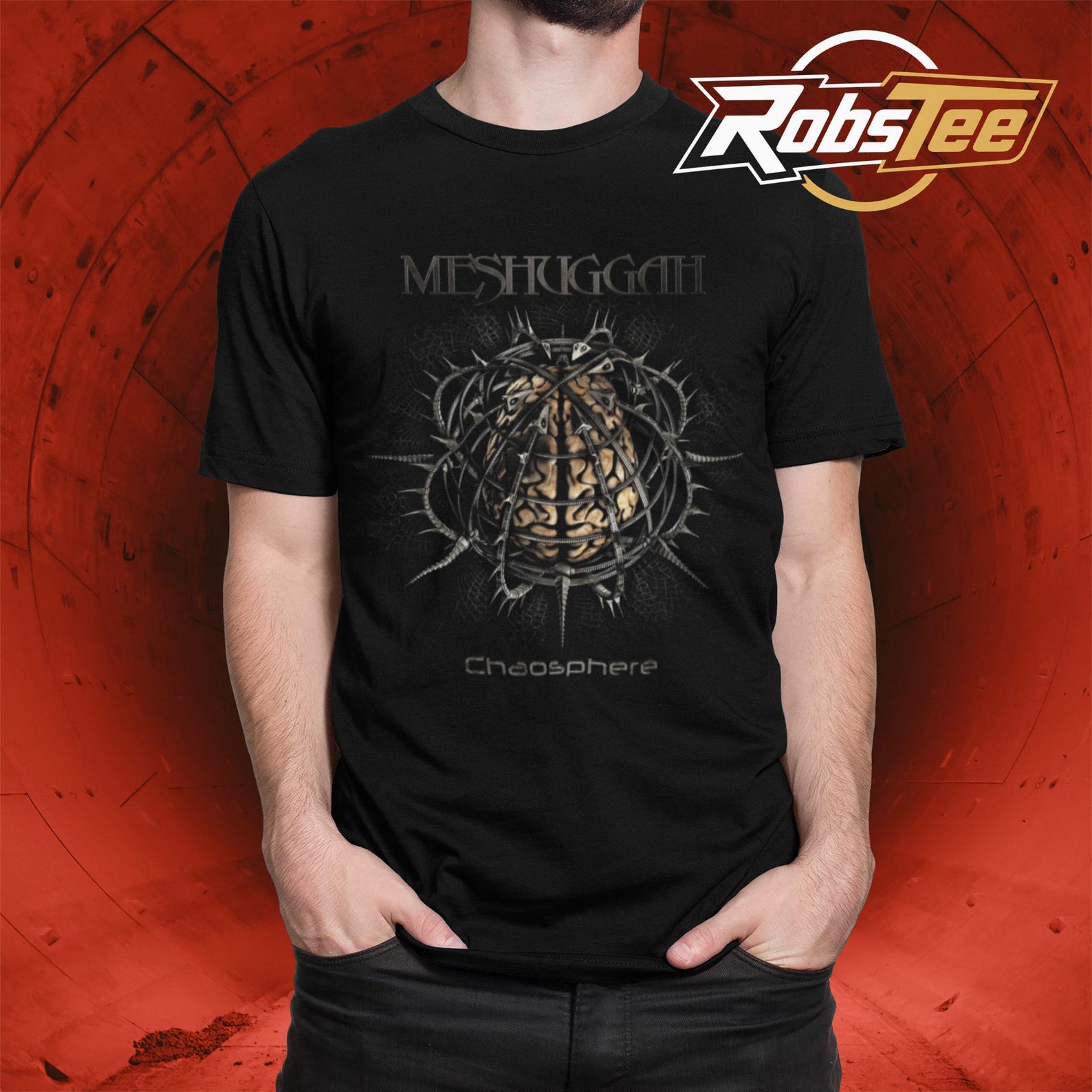 Meshuggah T-Shirt - Exclusive Design - Unisex Metal Shirt - Meshuggah Merch - Gift Apparel - Gift Clothing XL