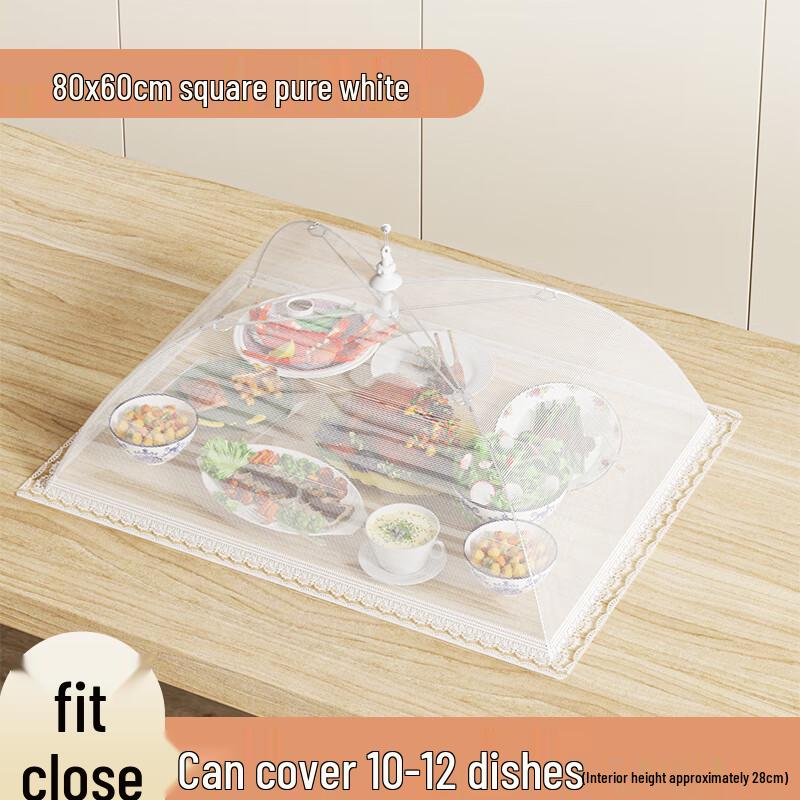 Zhaoran Foldable Rectangular Mesh Food Cover
