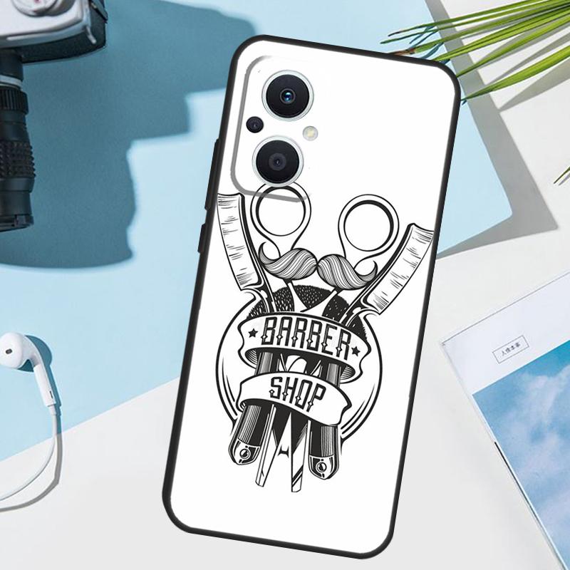 Barber Hair Stylist Cover For OPPO Reno 14F 13F 12F 11F 8T 7 8 Lite 10 11 12 13 14 OPPO Find X9 X8 X5 X6 Pro Case