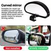 2Pack Adjustable Wide Angle Side Rear View Blind Spot Mirror Car Auto Universal