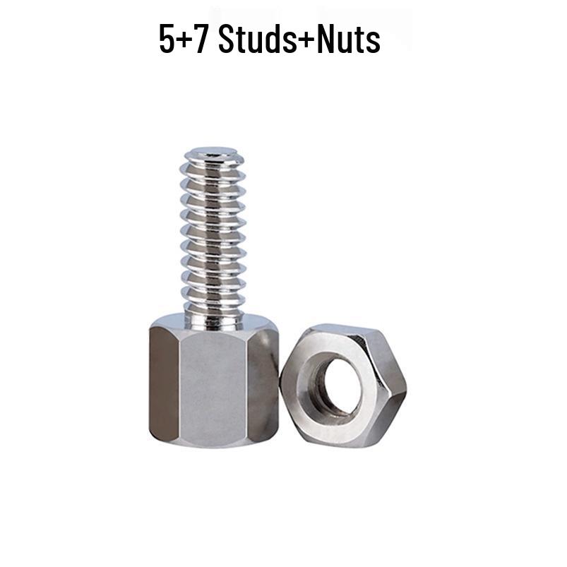 DB9 Female-to-Male 9-Pin Solder Type RS232/485 Serial Connector Plug