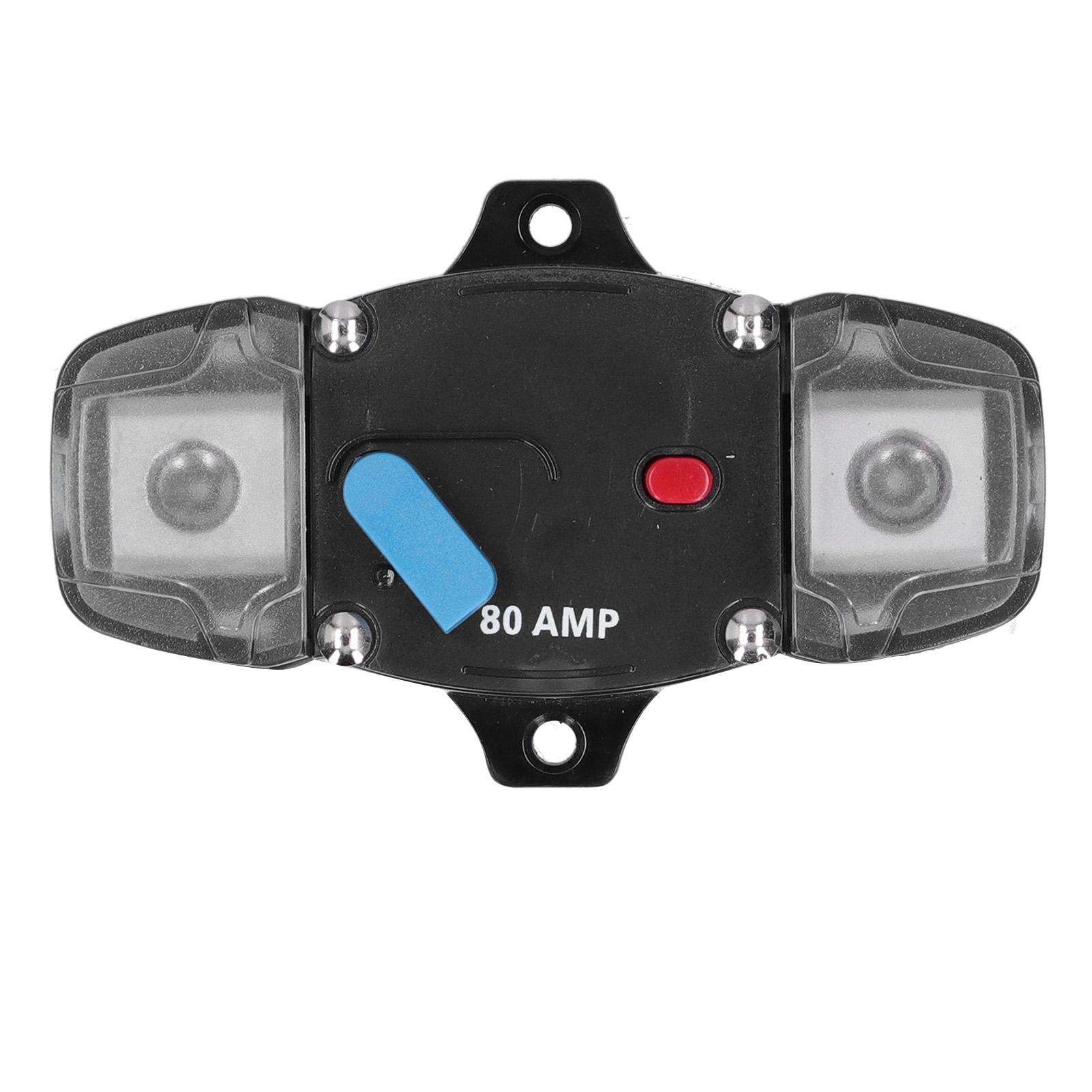 

80A автоматический выключатель предохранитель сброс защита от перегрузки для автомобиля морской лодки аудио видео система