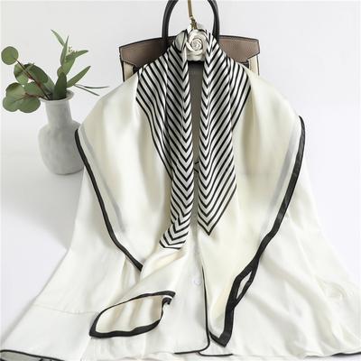 90cm Travel Sunscreen Versatile Large Square Scarf Shawl Headscarf Neck Protection Scarf Decoration For All Seasons