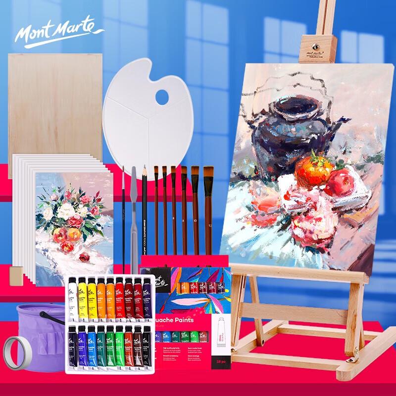 Mont Marte Desktop Easel & Drawing Board Sets