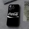 Hot C-Coca Drinks C-Cola Phone Case Funda For Iphone 13 17 16 11 15ProMax 14 12 Pro Xs Max Mini Xr X 7 8 6 6s Plus Covers
