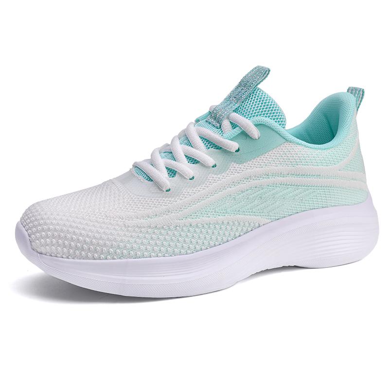 Womens Running Shoes Athletic Outdoor Gym Training Sneakers Walking Tennis Shoes Breathable Sport Fashion Sneakers for Ladies