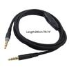 Headset Extension Cord Audio Aux-Cable for HyperX Cloud Gaming Headset Replacement Cable Reliable-Performance Quality