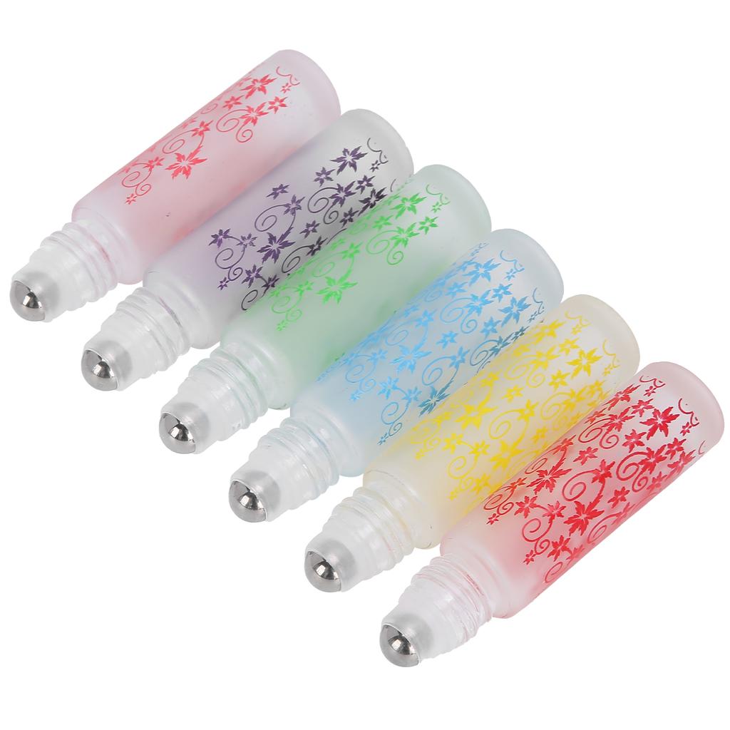 10ml Essential Oil Roller Bottle AntiLeakage Empty Roller Balls Bottles Container Set