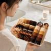 137Pcs Seamless Design Hair Ties High Elasticity Hair Ropes Fashion Ponytail Holders  For Women