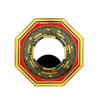 Gold Edge Compass Bagua Mirror for Door/Window Hanging