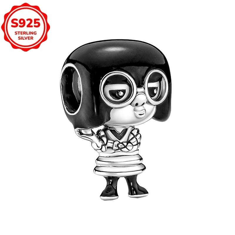 Squirrel Chip Dale Copper Witch Villians Princess Charm Bead For Women Original Bracelet Diy Jewelry Pendant Gift