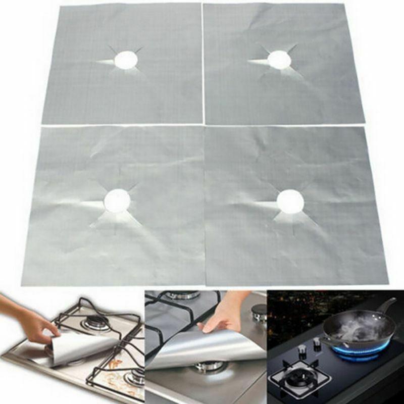Gas Protector Stove Mats Reusable And Heatresistant For Clean And Kitchens Tidy