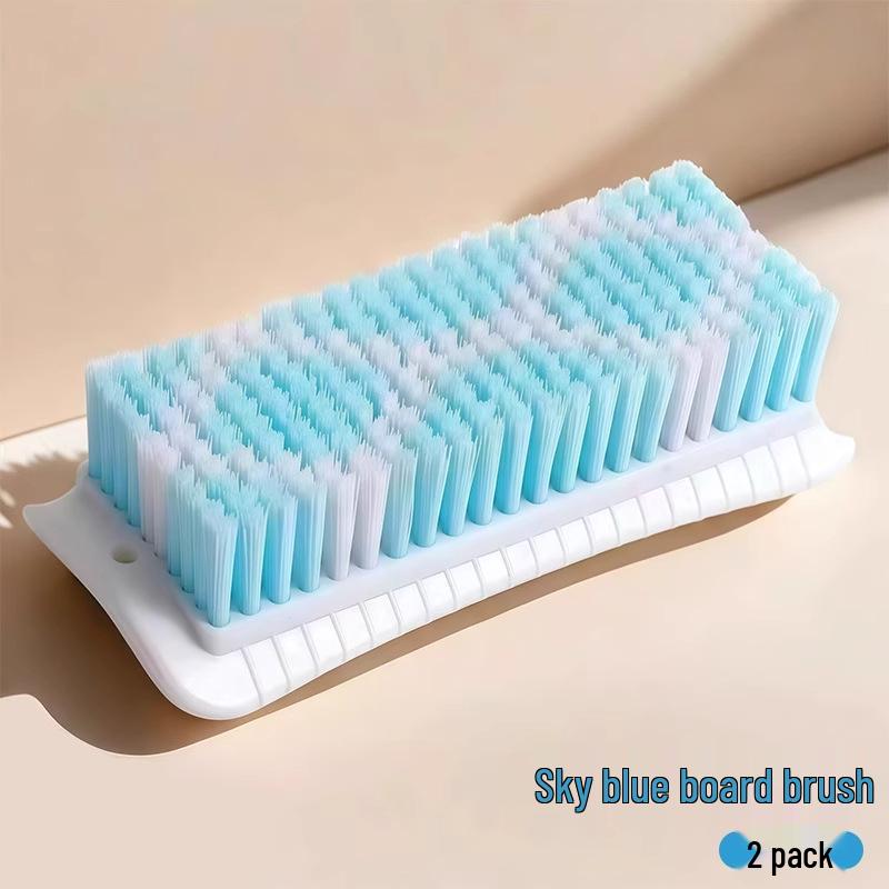 Durable Hard-Bristle Shoe Cleaning Brush with Extended Handle