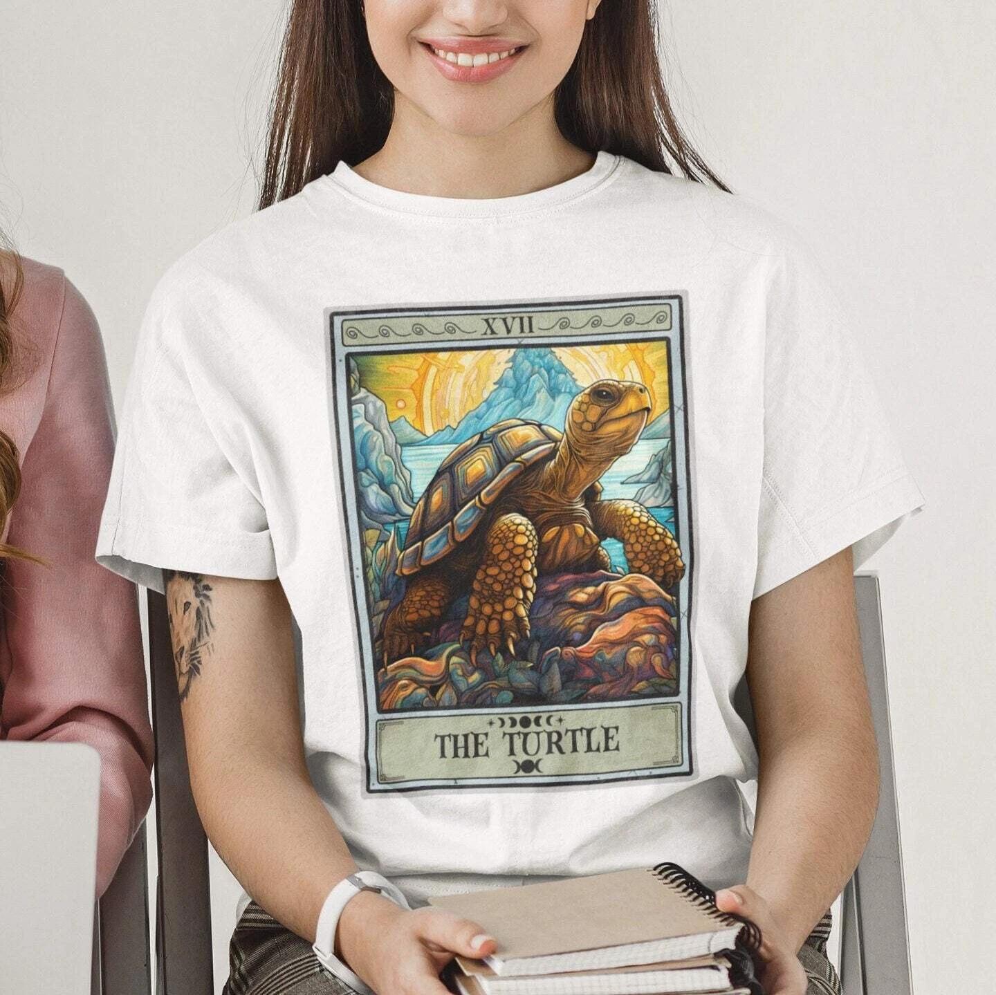The Turtle Tarot Card Shirt S