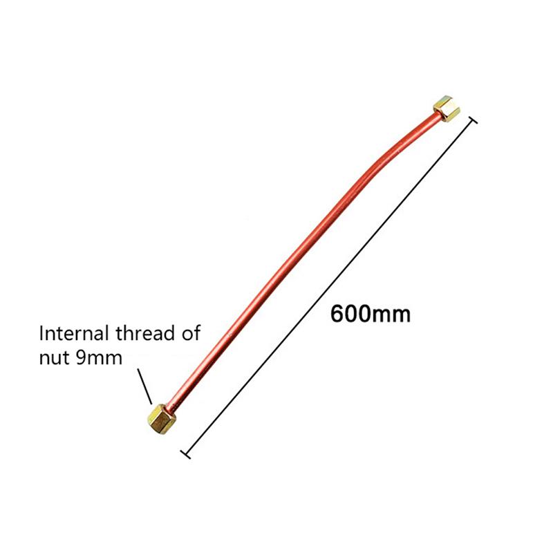 

Заміна вихлопної трубки повітряного компресора G1/8 9 мм, шестигранна гайка мідного кольору 200/600 мм 600mm